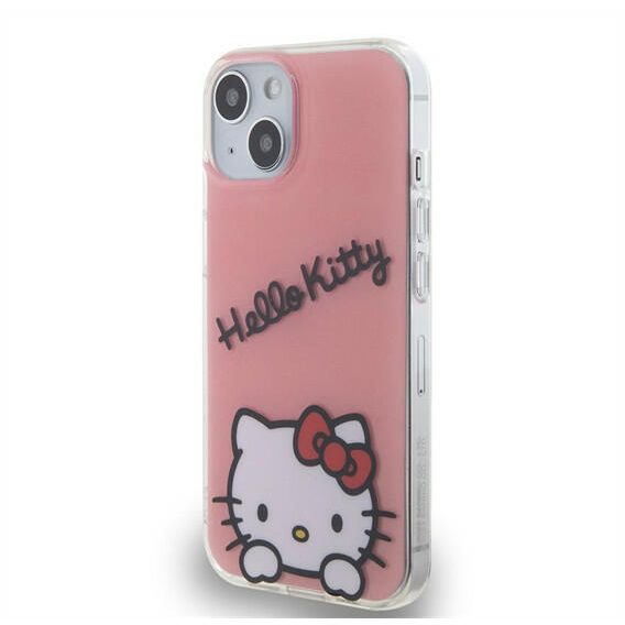 Hello Kitty IML Daydreaming Logo iPhone 13 telefon tok - Pink