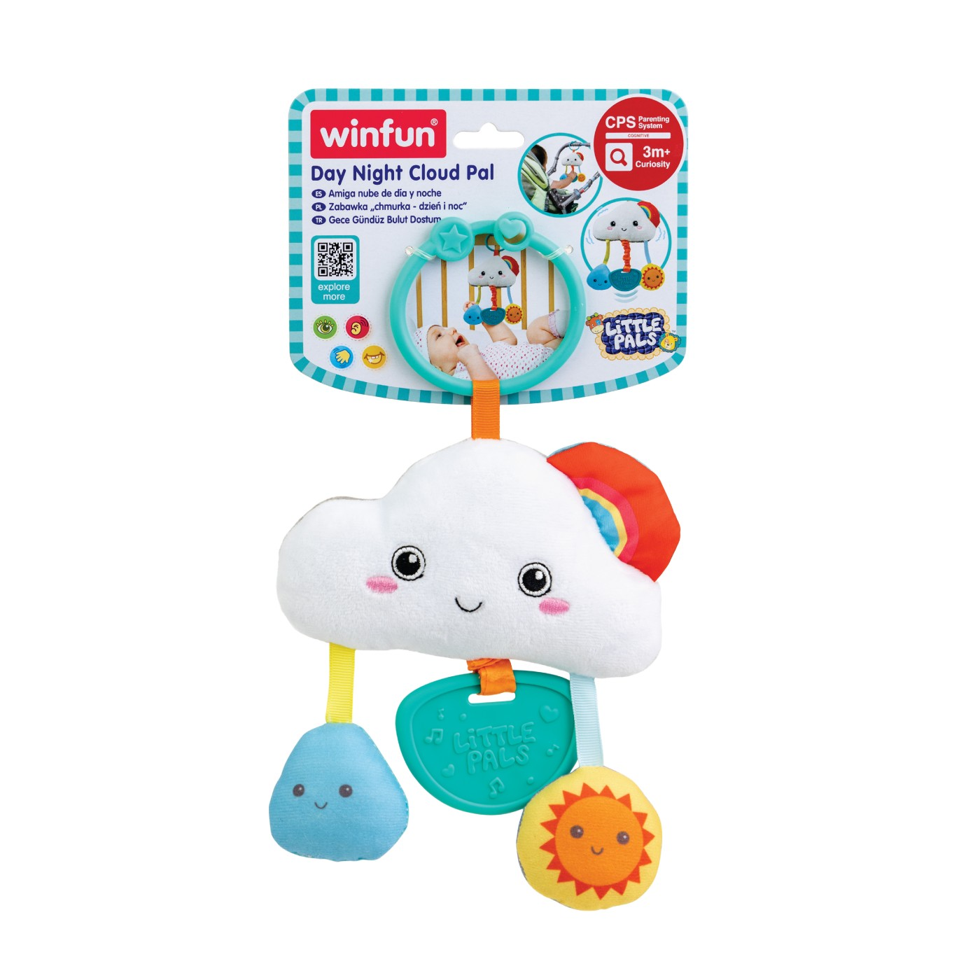 Winfun Felhős Plüss Rágóka (Win000192)