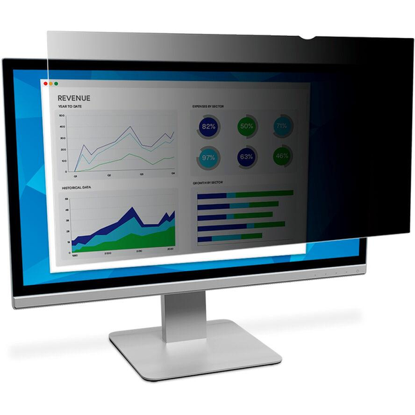 3M PF340W2E Rammeløst display privatlivsfilter 86,4 cm (34")