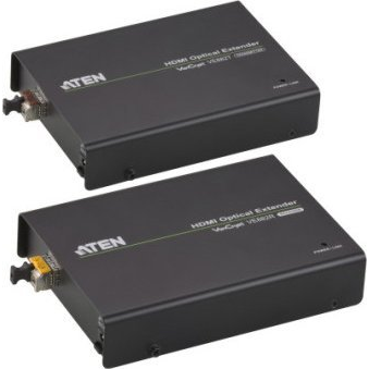 ATEN VE882-AT-G AV forlænger AV sender & modtager Sort