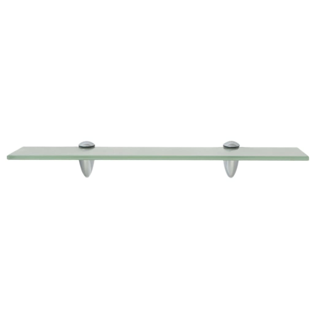 2 db lebegő üvegpolc 50 x 10 cm 8 mm (3051512)