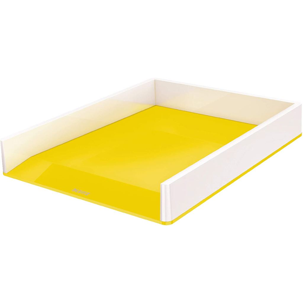 Leitz WOW irattálca kettős színhatású sárga (53611016) (lei53611016)