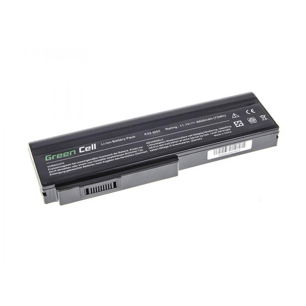 Green Cell Asus N43 / N53 / G50 / L50 / M50 / M60 / A32-M50 Notebook akkumulátor 73Wh