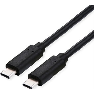 Roline USB kábel USB4™ USB-C® dugó, USB-C® dugó 1.00 m Fekete Árnyékolt 11.02.9082
