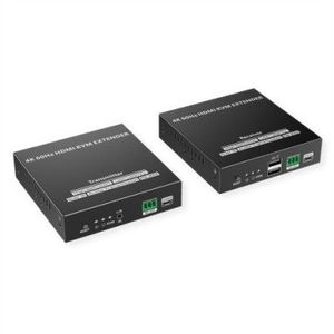 VALUE Przedłużacz KVM przez Cat. 6/6A, HDMI, 4K@60Hz, maks. 120m