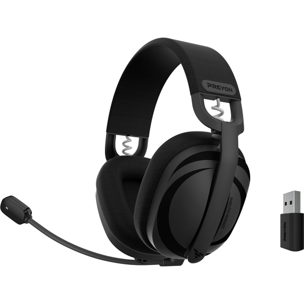 PREYON Tornado Fly PTF40B Black Headphones (PTF40B)