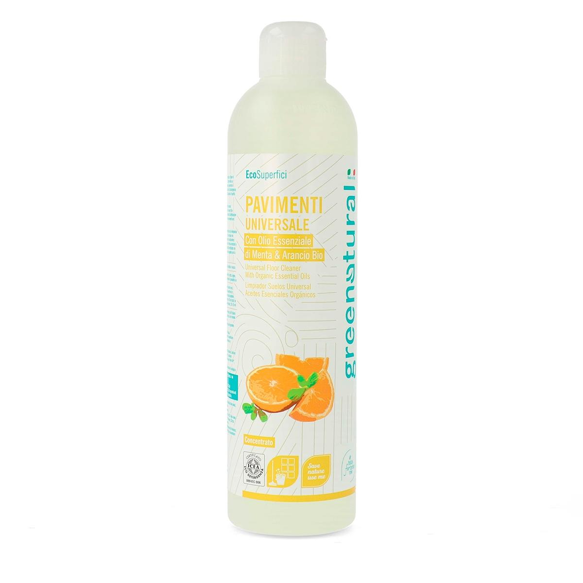 Greenatural - menta és narancs 500 ml (8052400930854)