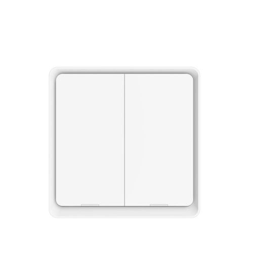 SMARTZILLA Tuya Zigbee 2 csatornás falra ragasztható kapcsoló (2042111) (smart2042111)