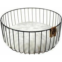Cesta De Caviar De Metal Redondo - Negro - Para Gatos Europet Bernina