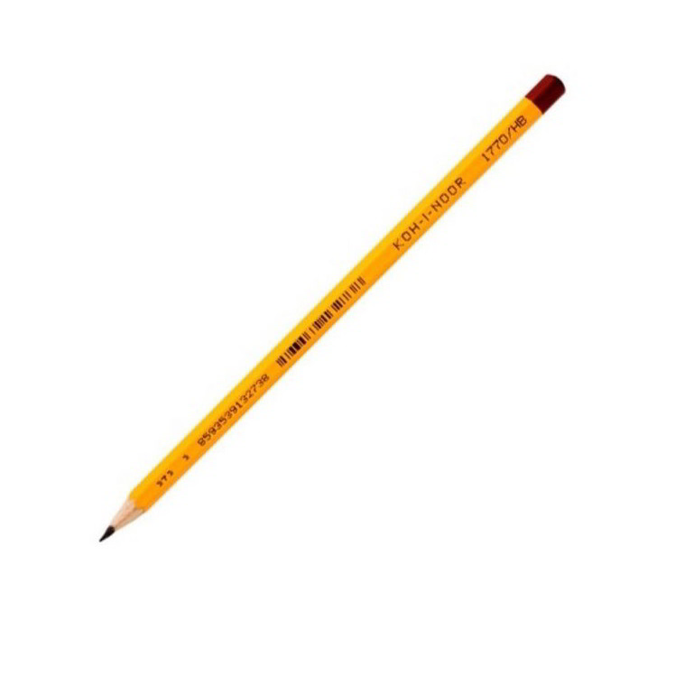 Koh-I-Noor 1770 Hatszögletű "HB" grafitceruza készlet (3 db / csomag) (9130015003)