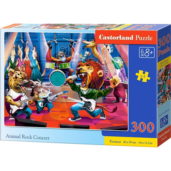 Castorland B-030453 puzzle 300 pz Cartoni