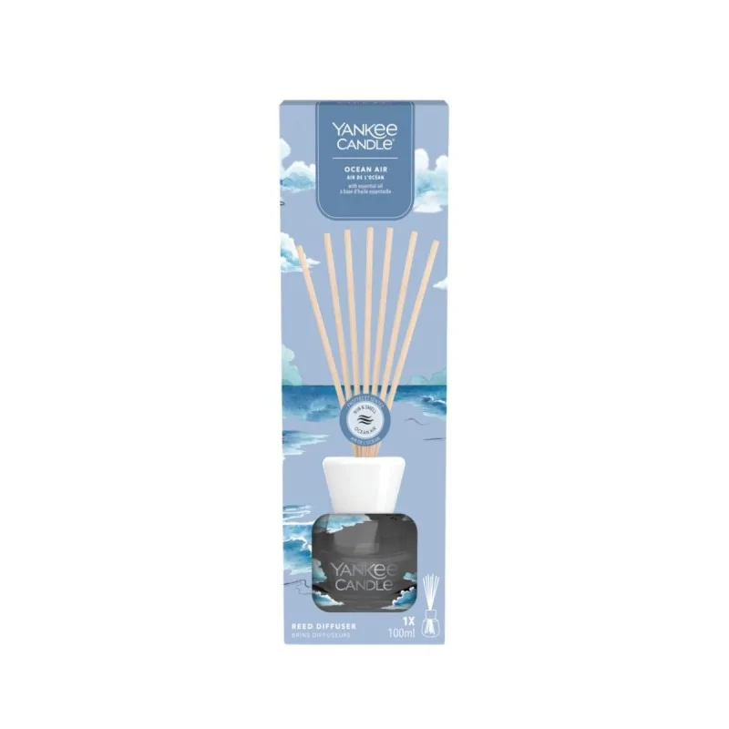 Yankee Candle Ocean Air illatosító bambusz pálcákkal 100ml (1745722E)