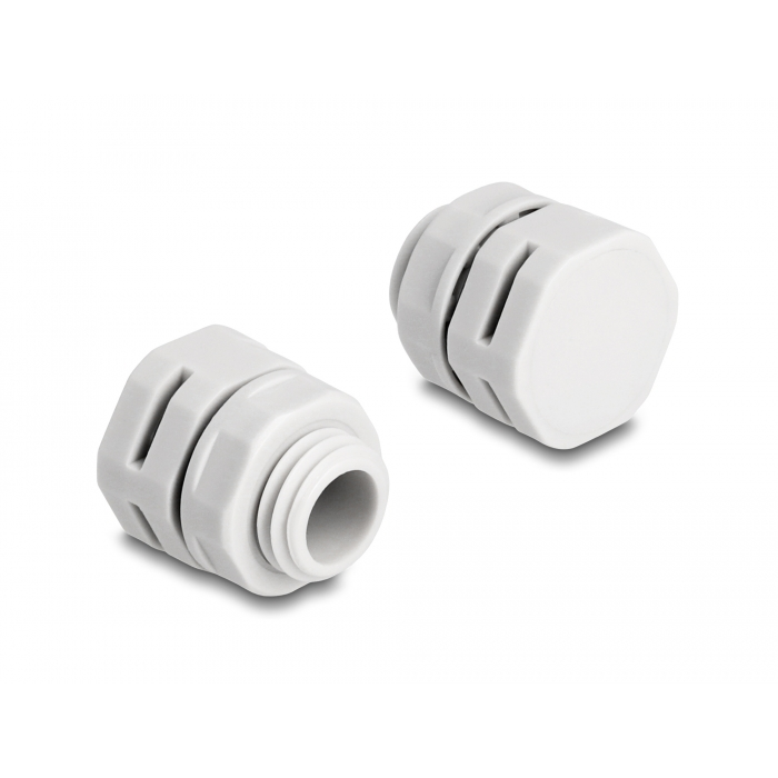 Delock Ventillációs csatlakozó M12 szürke 2 db. (60480) (60480)