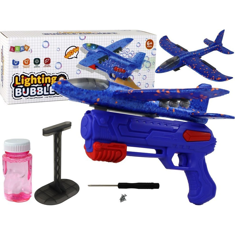 Repülőgép Szappanbuborékokfújó Kék 15985 (15985)