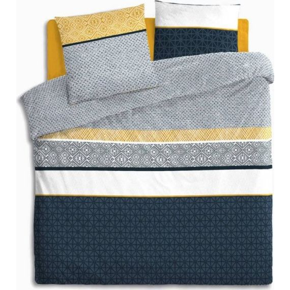 Atmosphera Sada bavlněného povlečení s pruhovaným potiskem Ethnique 240 × 220 cm (163984F)