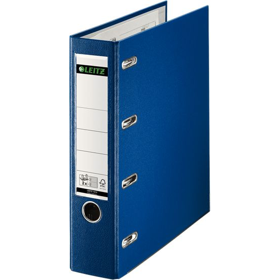 Leitz 10120035 raccoglitore ad anelli 2 x A5 Blu