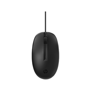 HP 125 vezetékes egér fekete USB (265A9AA)
