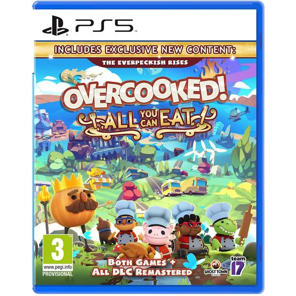 Overcooked All You Can Eat, Juego Para Consola Sony Playstation 5 Ps5