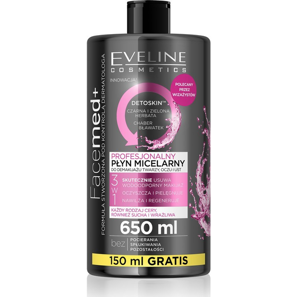 Eveline Facemed Płyn micelalrny 650ml