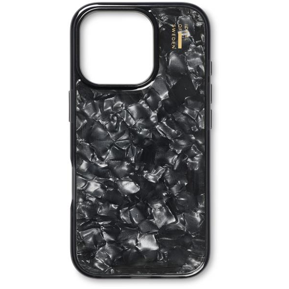 iDeal Of Sweden Pearlised Case iPhone 16 Pro Max MagSafe fekete tok (IDPLCMS-I2467P-01)