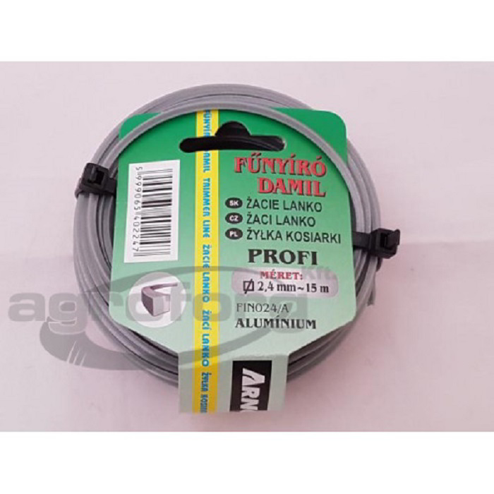 Profi 2.4mm Szögletes damil (15m) (FIN024/A)