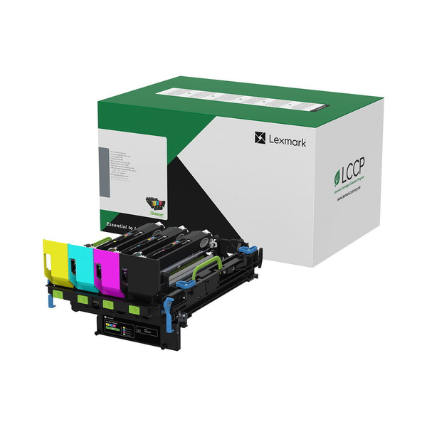 Lexmark 71C0Z50 tonerpatron 3 stk Original Blå, Magenta, Gul