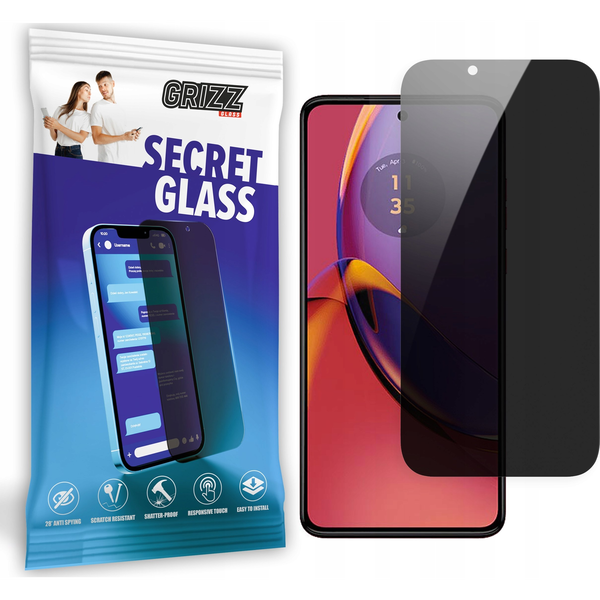  GrizzGlass Szkło prywatyzujące GrizzGlass SecretGlass do Motorola Moto G84 5G