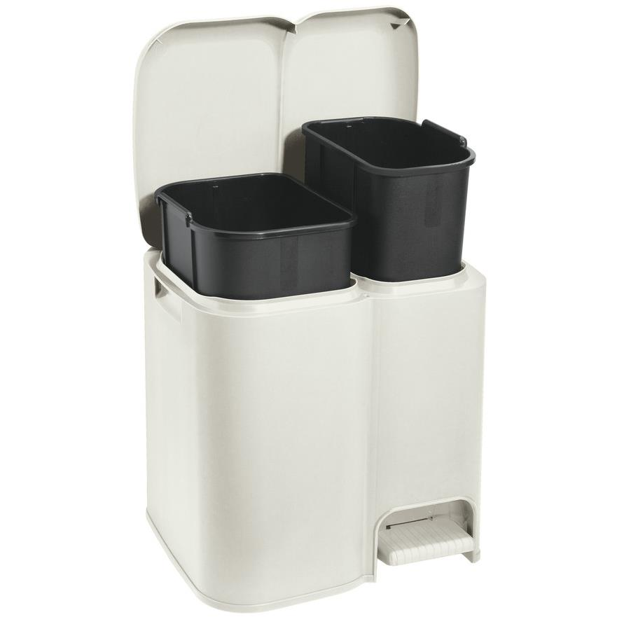 Tontarelli Patty 2 Szelektív szemetes, fehér, 13/8 l (8009404154281)