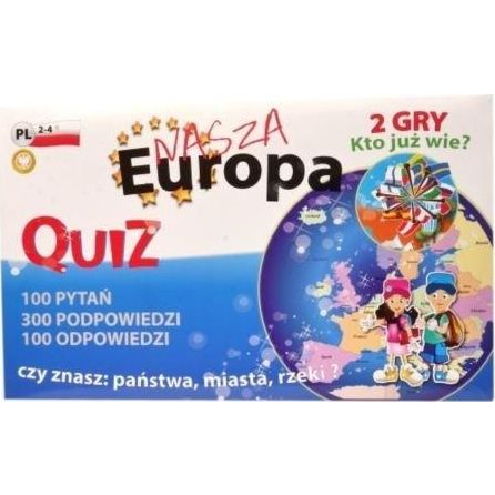 Fan Quiz 2 Társasjáték - Európa Kvíz 100 Kérdéssel (329652)