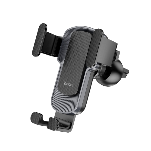 HOCO univerzális szellőzőrácsba illeszthető autós tartó - HOCO CA103 Gravity Car Holder - fekete