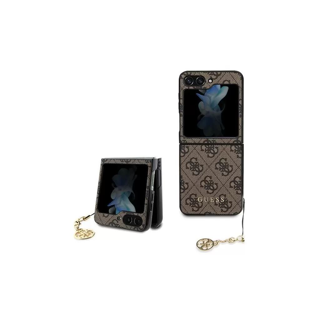 Guess Samsung Z Flip 5 barna tok GUHCZF5GF4GBR (128631) (GUHCZF5GF4GBR)