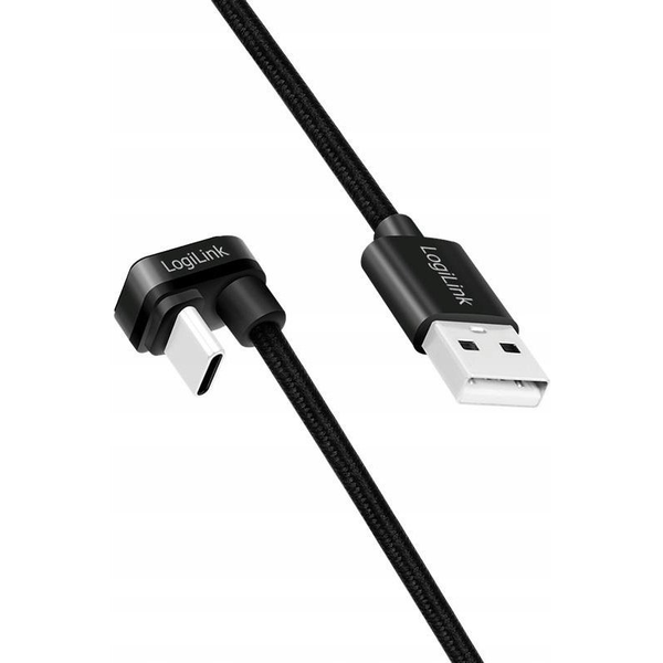 LogiLink CU0195 cavo USB USB 2.0 3 m USB A USB C 0,48 Gbit/s 60 W Nero
