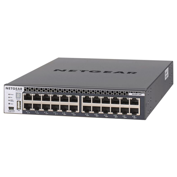 NETGEAR M4300-24X Administreret L3 10G Ethernet (100/1000/10000) 1U Sort