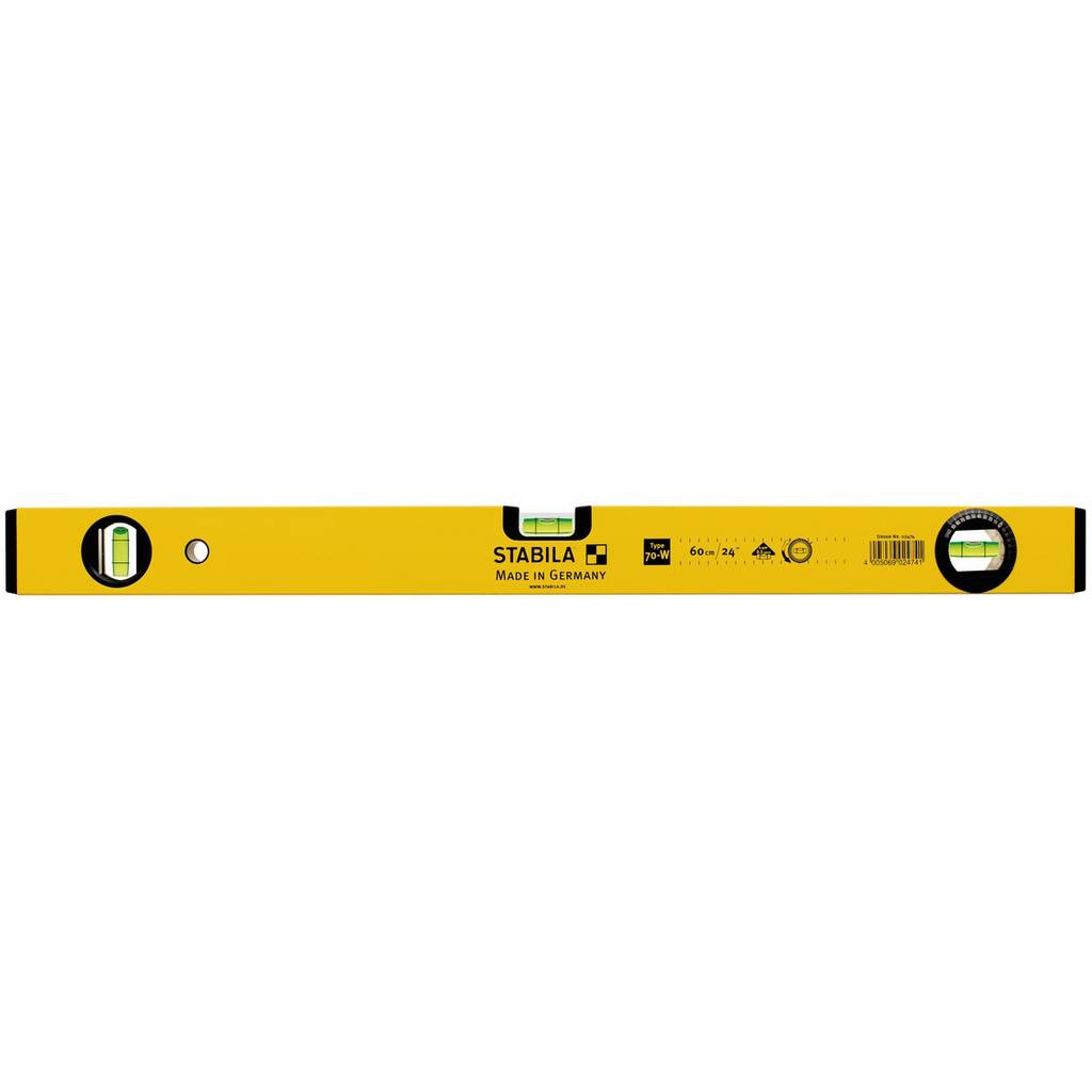 Stabila Type 70 W, 100 cm Könnyűfém vízmérték 100 cm 0.5 mm/m (2478) (2478)
