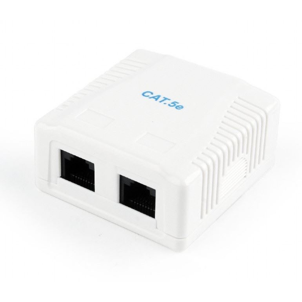 Nástěnná anténní zásuvka Gembird bílá