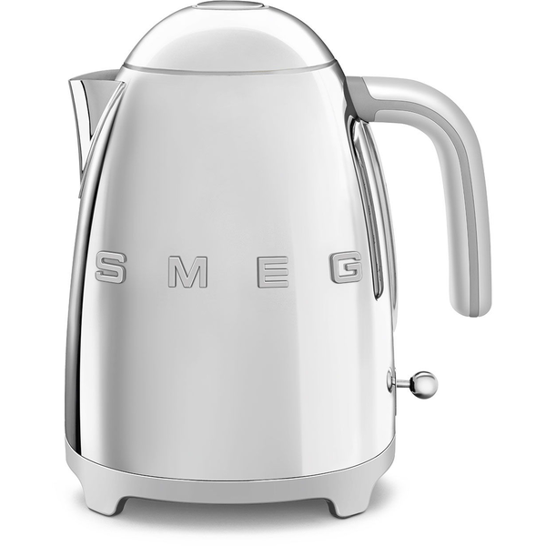 Smeg KLF03SSEU Ceainic retro din oțel inoxidabil de 1,7 l, în stilul anilor '50