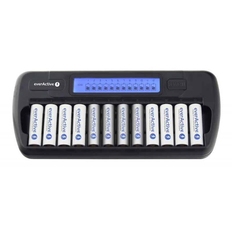everActive NC-1200 AAA/AA NiMH Akkumulátor Töltő (NC-1200)