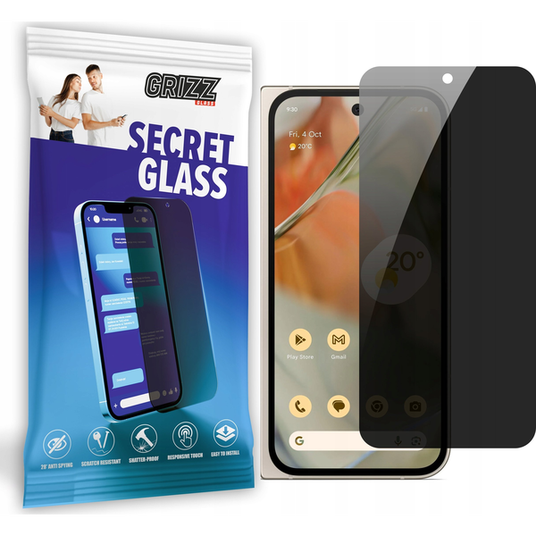  GrizzGlass Szkło prywatyzujące GrizzGlass SecretGlass do Google Pixel 9 Pro Fold