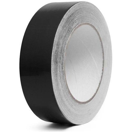 Escape6 Duct Tape ragasztószalag tekercs, 33 m, fekete, szélesség 25 mm (DT-25BLK)