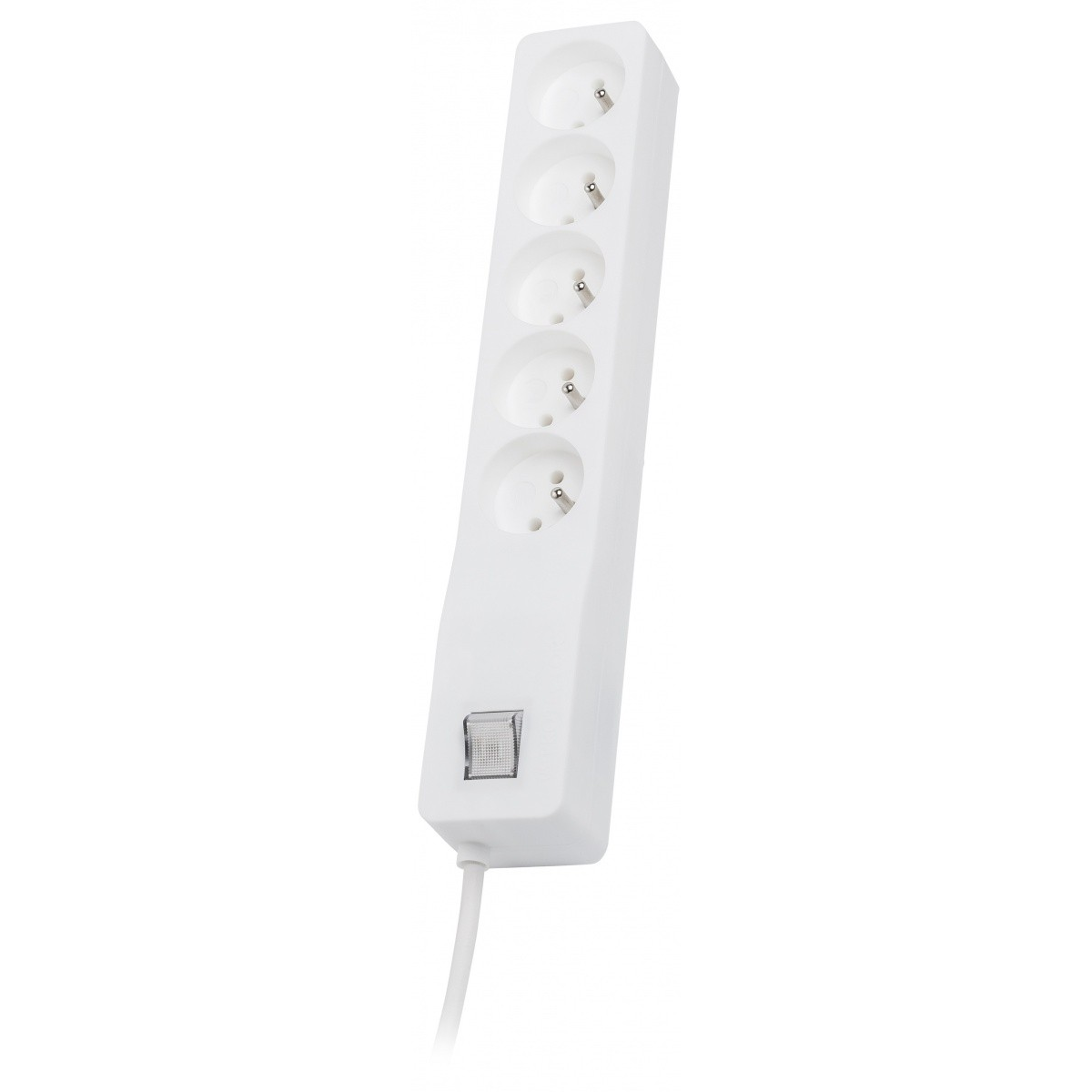 Lestar ZX 510 230V Túlfeszültség védő elosztó 5 aljzatos 3m - Fehér (1966006318)