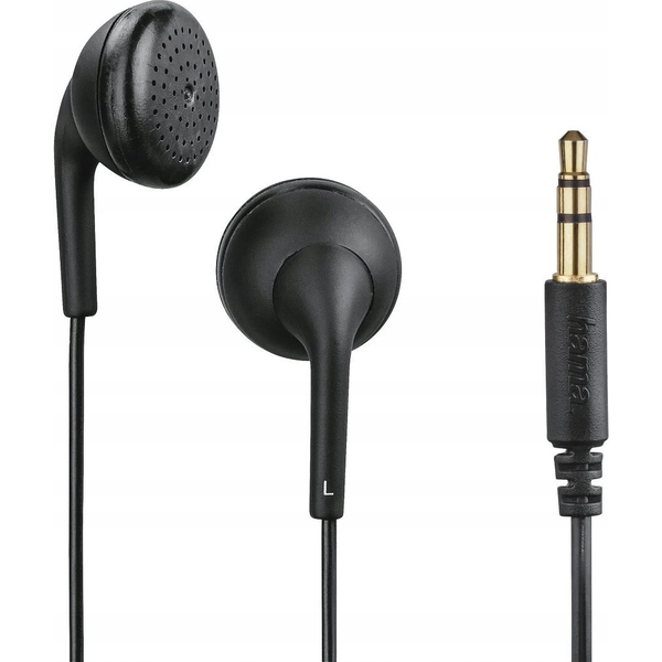 Hama Bubbly Hoofdtelefoons Bedraad In-ear Oproepen/muziek Zwart