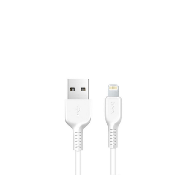 Hoco USB kabel - Apple Lightning 1 m bílý