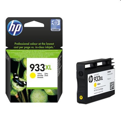 HP 933XL High Yield Yellow Original Ink Cartridge inkoustová náplň 1 kusů Vysoká (XL) výtěžnost
