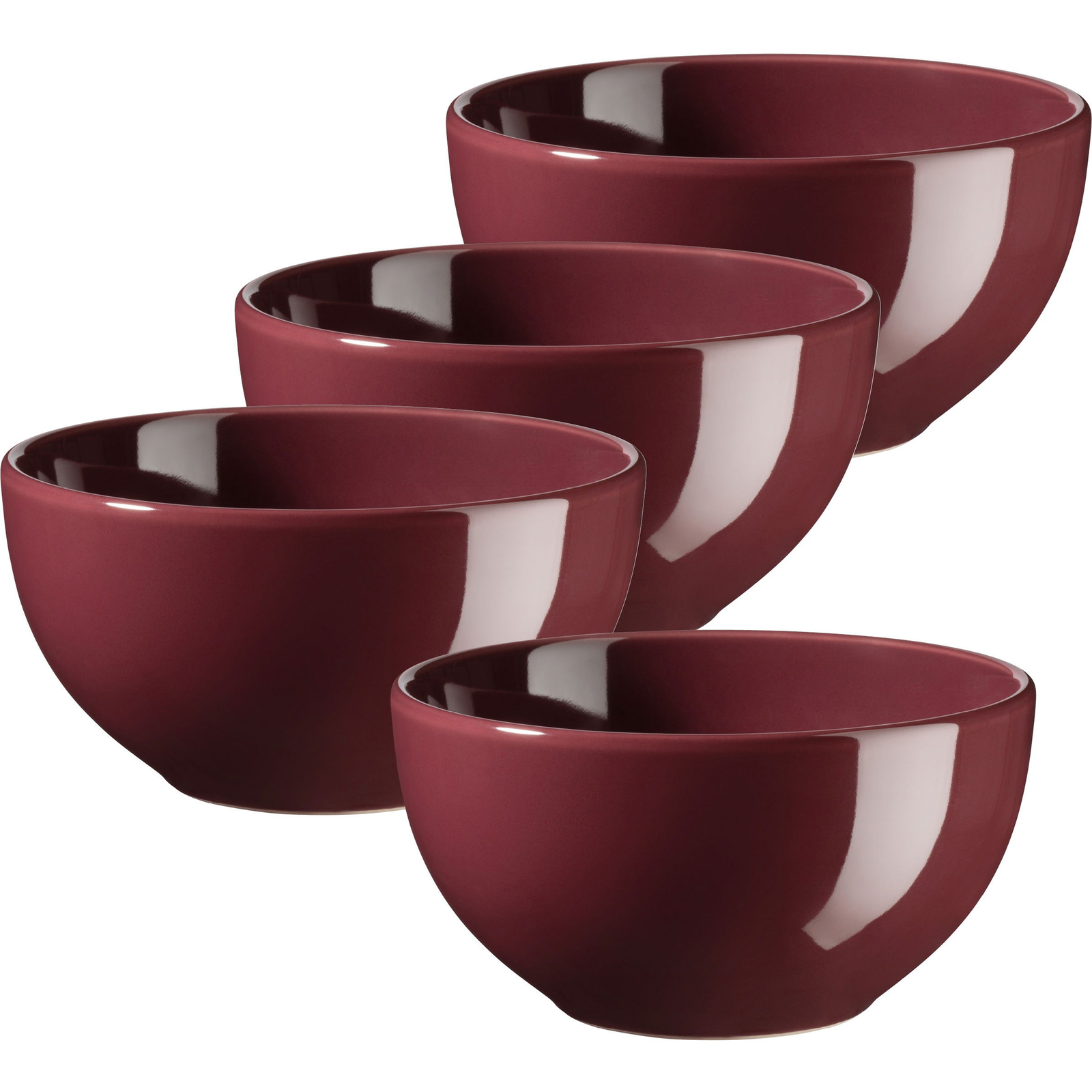 Mäser 14 × 7,5cm, 4db, AUTUMN FOLIAGE DARK RED INODA (674580)