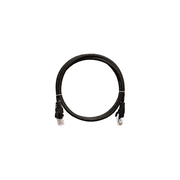 Nikomax patch kábel UTP, CAT5e, LSZH, 20m, fekete (NMC-PC4UD55B-200-C-BK) (NMC-PC4UD55B-200-C-BK)