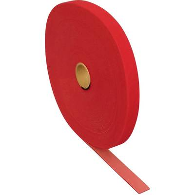 Fastech Tépőzár szalag tekercs ETN 25 m (H x Sz) 25000 mm x 10 mm Piros Tartalom 25 m (T0601013391125)