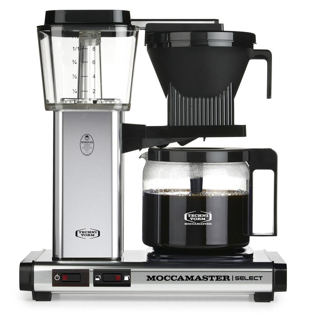 Moccamaster KBG Select Select Kávéfőző - Ezüst (8712072539709)