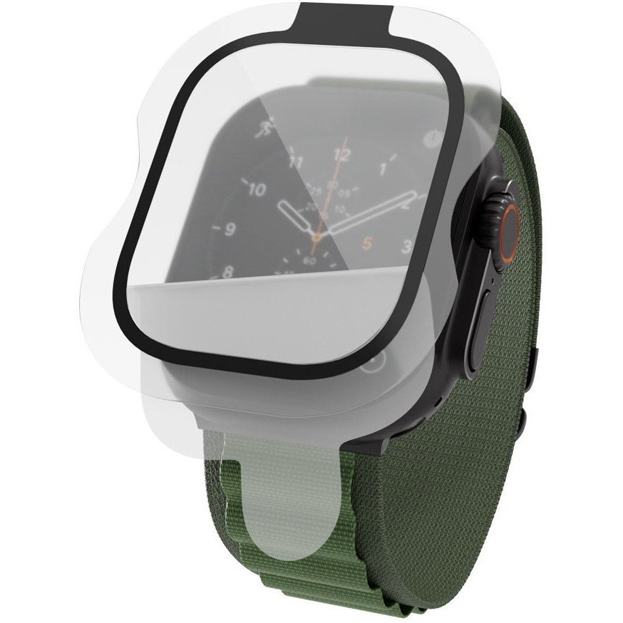 Epico 3D+ FlexiGlass Apple Ultra védőfólia - 49 mm + felhelyezőkeret (73812151000002)