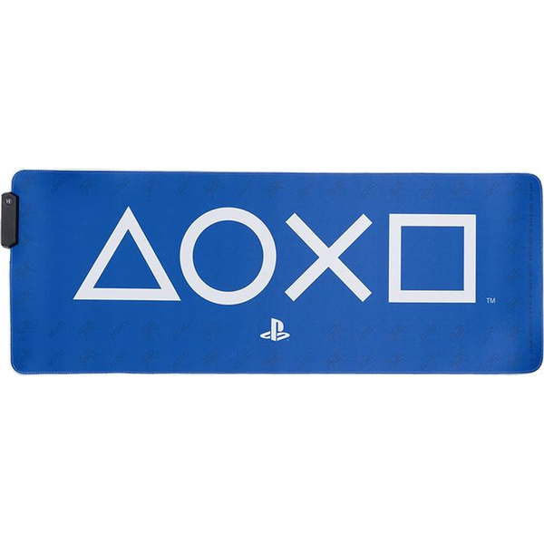 PlayStation - gamer alátét asztalra, világító