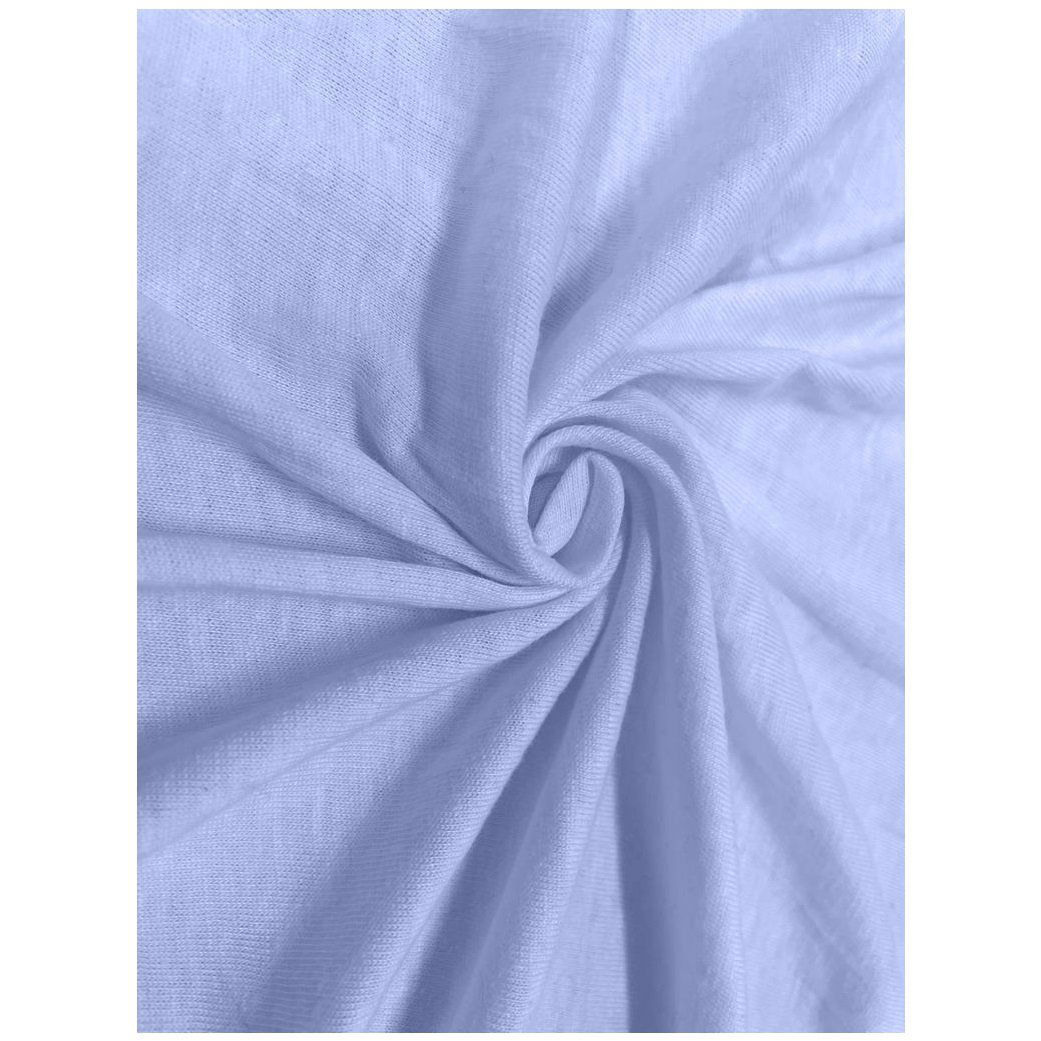 Kaptan Jersey Lux sheet, 90 × 200 cm, blue (5693217764-010)